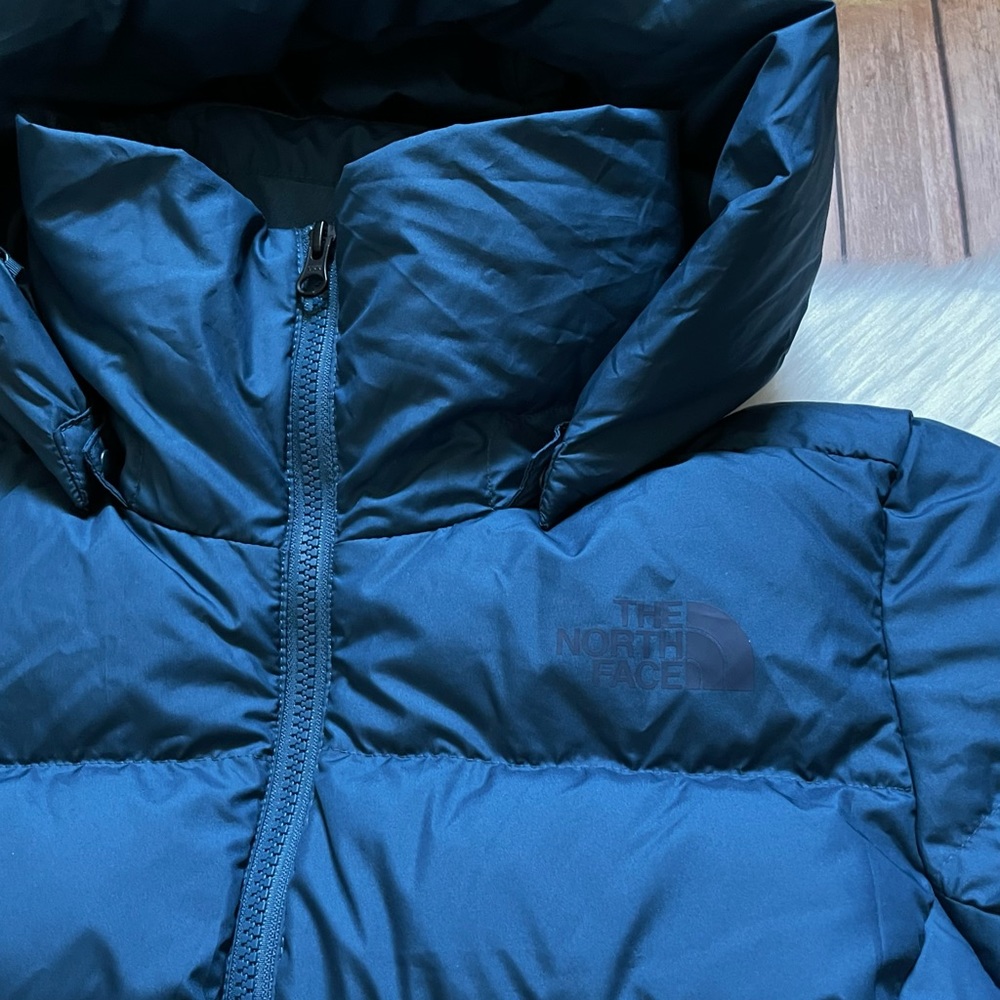 The North Face Women’s Metropolis Parka Coat In Monterey Blue - Picture 4 of 9